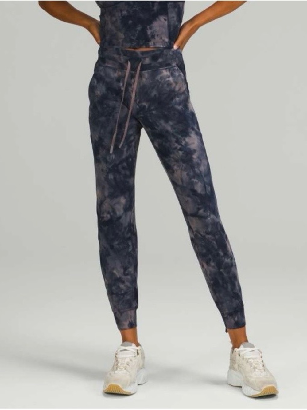 Lululemon Ready to Rulu Jogger 29" Diamond Dye Lunar Rock True Navy